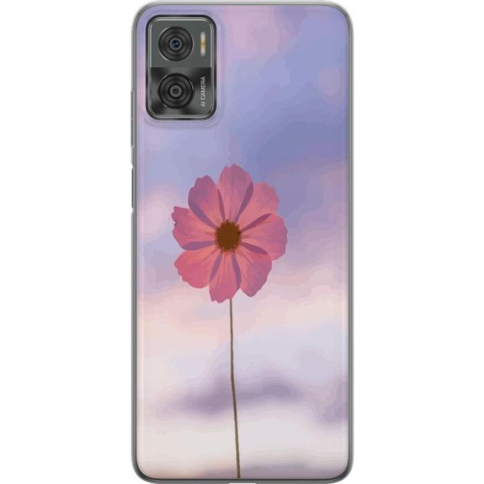 iSecrets - Mobilskal till Motorola Moto E22i med Rosa blomma