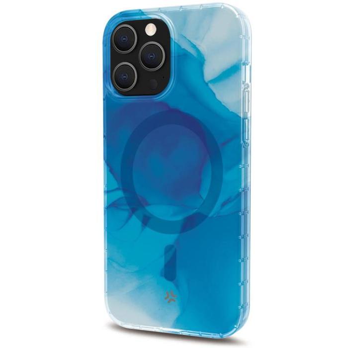 Celly - Celly iPhone 15 Pro Mobilskal Magsafe TPU - Blå