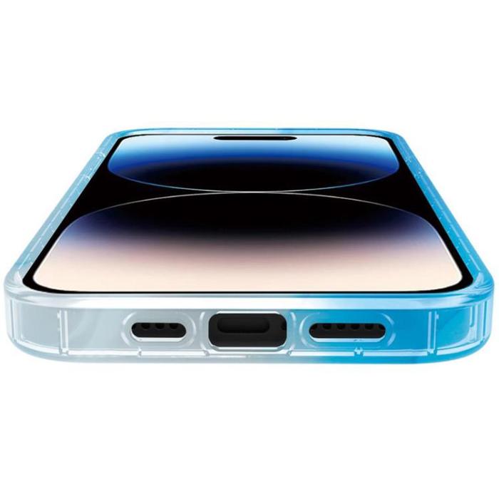Celly - Celly iPhone 15 Pro Mobilskal Magsafe TPU - Blå