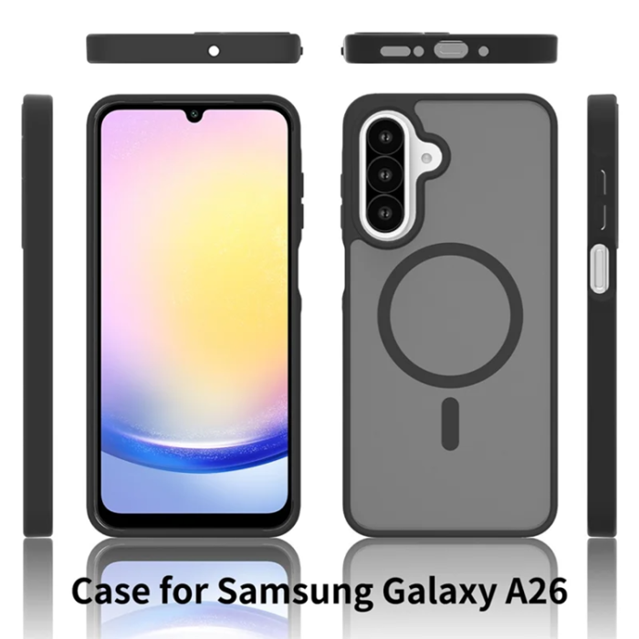 Boom of Sweden - BOOM Galaxy A26 Mobilskal Magsafe Acrylic TPU - Svart
