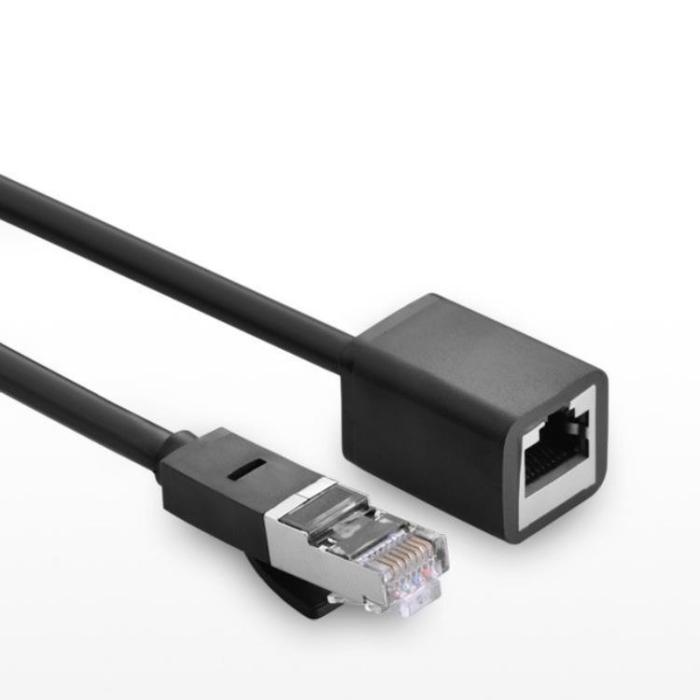 Ugreen - Ugreen RJ45 Förlängning Ethernet Cat 6 FTP Kabel 2m - Svart