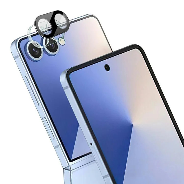 [2-Pack] IMAK Galaxy Z Flip 7 Härdat Glas Linsskydd + Linslock | 5468 | AlltMobil