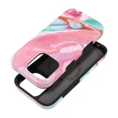 Forcell - Forcell Mobilskal till iPhone 16 Plus MagSafe Mirage - Rosa Marble