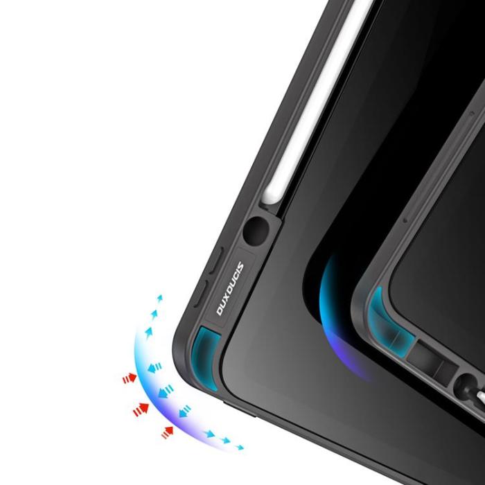UTGATT1 - Dux Ducis iPad Pro 12.9 (2021/2020/2018) Fodral Magi Smart - Grå