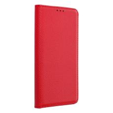 OEM - Galaxy A22 4G Plånboksfodral Smart Konstläder - Röd