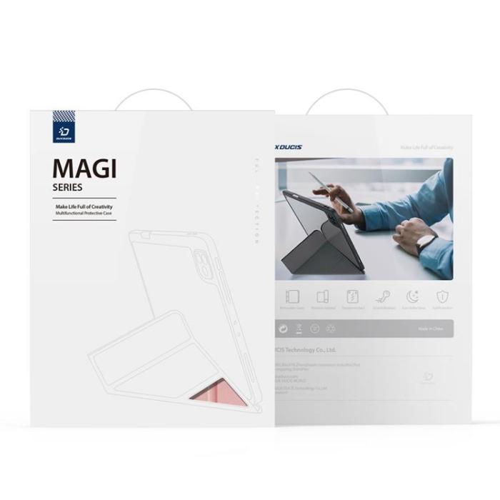 Dux Ducis - Dux Ducis iPad Pro 12.9 (2021/2020/2018) Fodral Magi Smart - Rosa