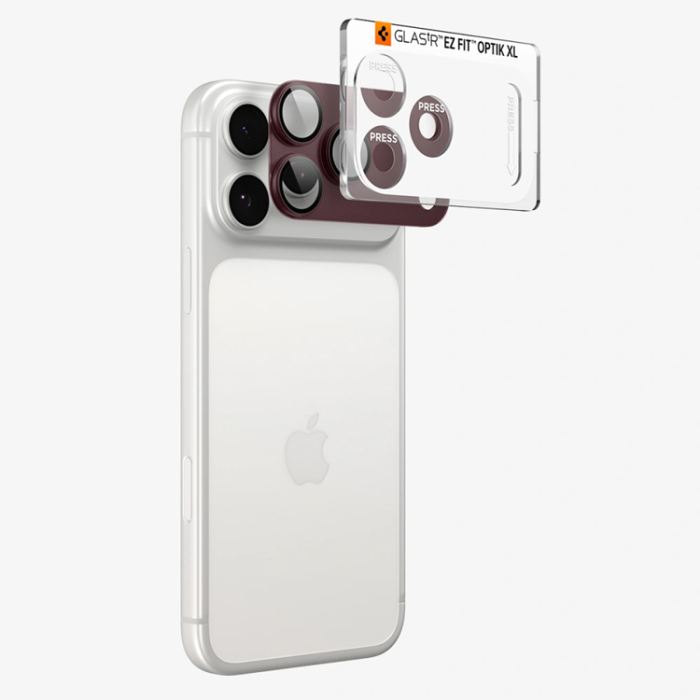 Spigen - Spigen Härdat Glas Kameralinsskydd För iPhone 18 Pro Max EZ Fit Optik Pro XL