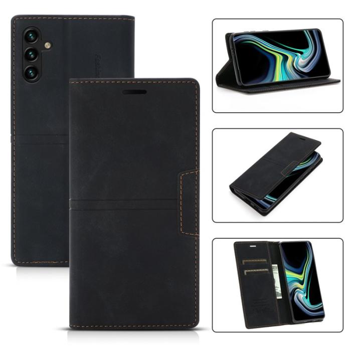 OEM - Samsung Galaxy S26 Plånboksfodral Magnetisk Stängning Konstläder - Svart