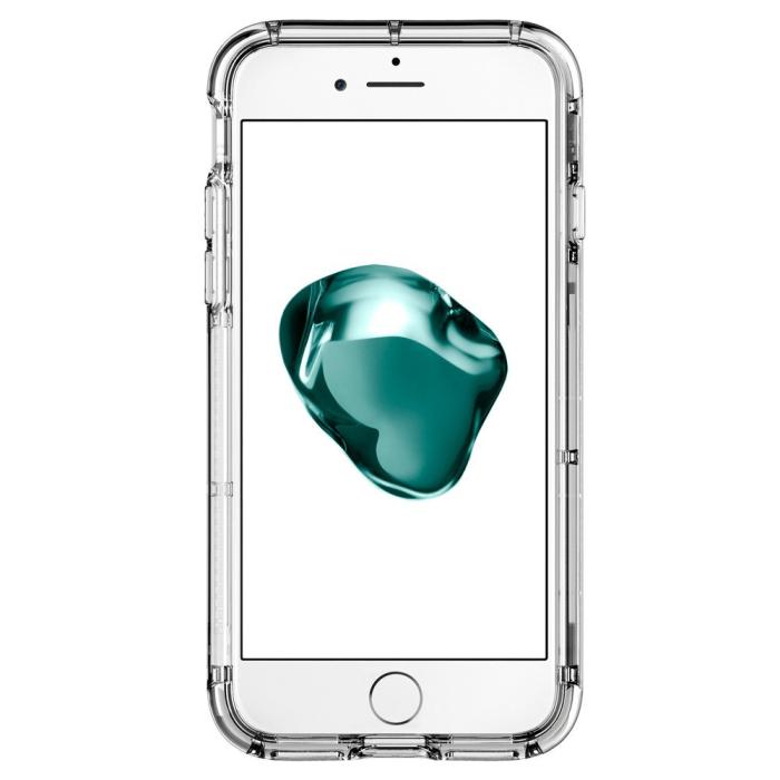 UTGATT5 - SPIGEN Crystal Wallet Skal till Apple iPhone 7 Plus - Jet White