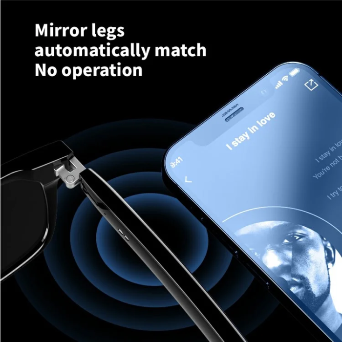 OEM - Smarta Glasögon Bluetooth E13-C - Polariserad lins