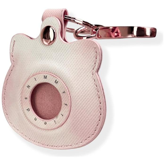 NIMMY - Nimmy AirTag Skal Big Eyed Pet 2.0 Cat - Rosa