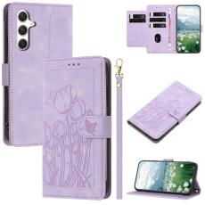 OEM - Tulip Samsung Galaxy S26 Plus Fodral KonstL&auml;der - Lila