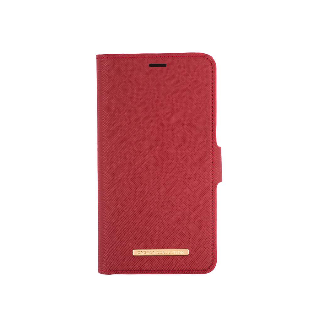 Onsala Mobilfodral Saffiano Red iPhone 12 Mini | 2353 | AlltMobil