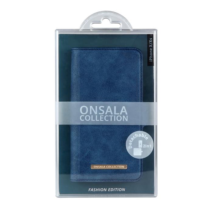 UTGATT1 - ONSALA Mobilfodral Royal Blue iPhone X/Xs