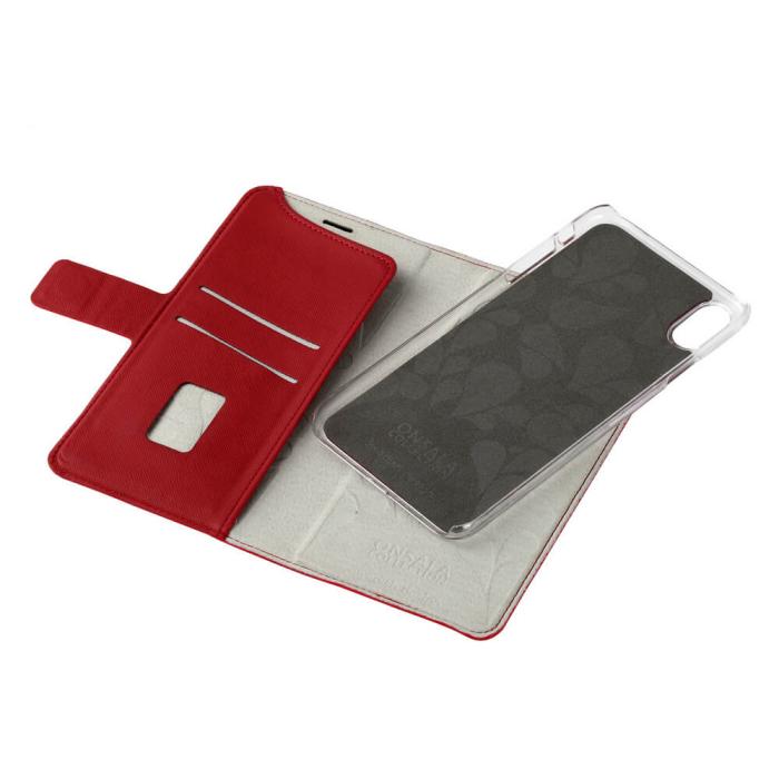 Onsala - ONSALA Mobilfodral Saffiano Red iPhone Xs Max
