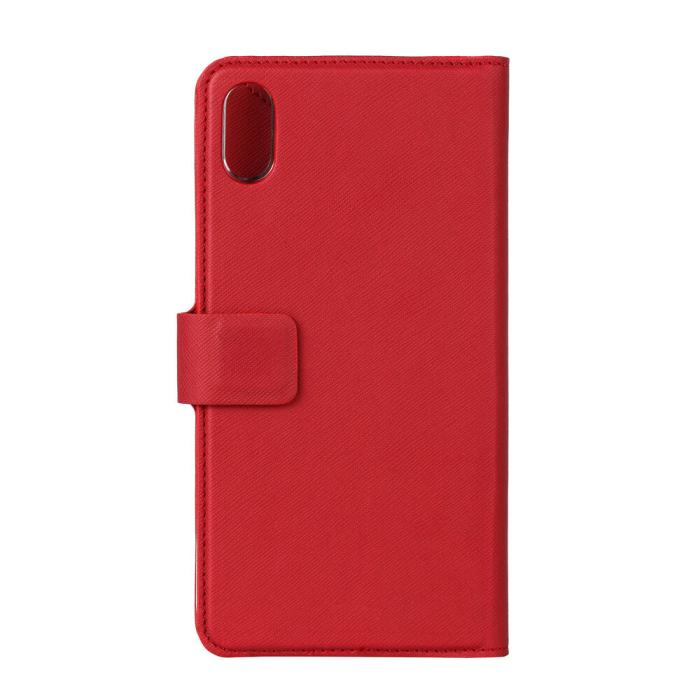 Onsala - ONSALA Mobilfodral Saffiano Red iPhone Xs Max