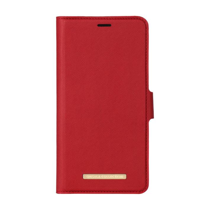 Onsala - ONSALA Mobilfodral Saffiano Red iPhone Xs Max