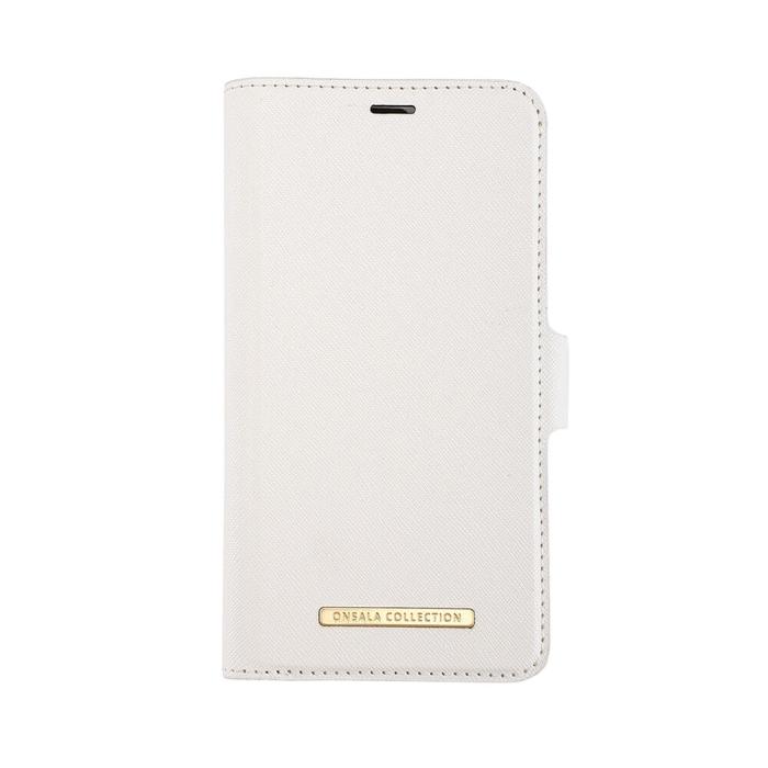 Onsala - Onsala MobilPlånboksfodral iPhone 12 & 12 Pro - Saffiano White