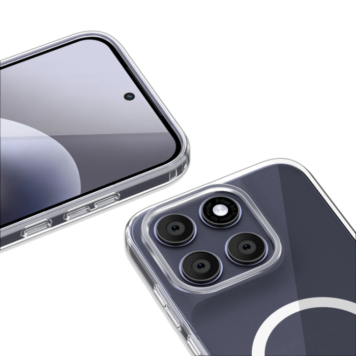Tech-Protect - Tech-Protect Mobilskal För Motorola Moto G67/G77 MagSafe Flexair Hybrid - Clear