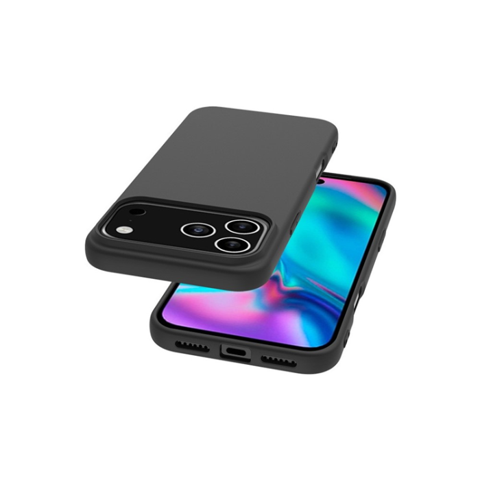 A-One Brand - iPhone 17 Pro Mobilskal Soft Matte - Svart
