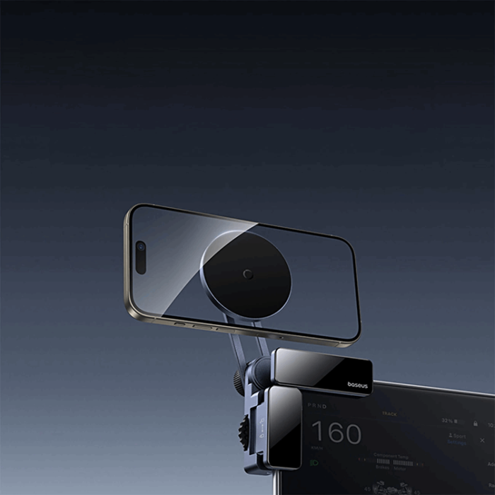 BASEUS - Baseus Mobilhållare MaxView Magnetic Display - Grå