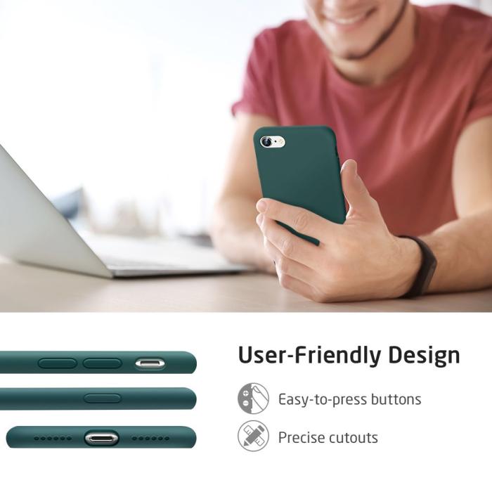 UTGATT5 - ESR Yippee Skal iPhone 7/8/SE (2020/2022) - Pine Grön