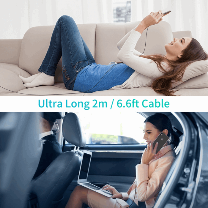 Choetech - Choetech USB-C till Lightning kabel MFi 480Mb/s 3A 2m