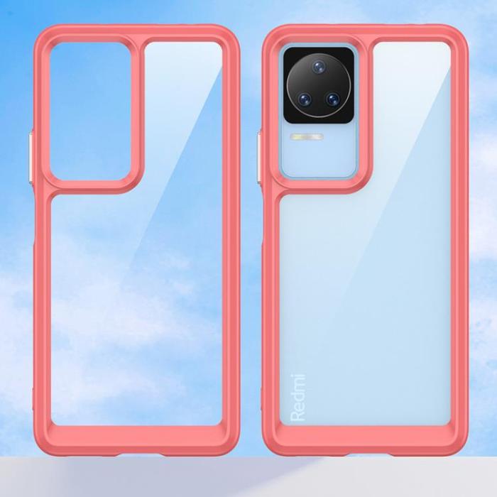 UTGATT1 - Xiaomi Poco F4 5G Skal Flexible Outer Space - Rosa