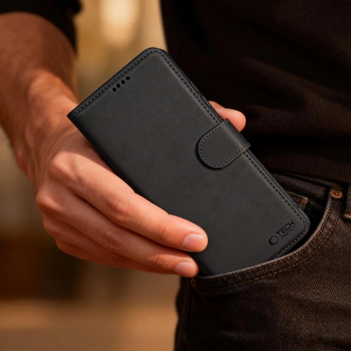 Tech-Protect - Tech-Protect Xiaomi 17T Plånboksfodral - Svart