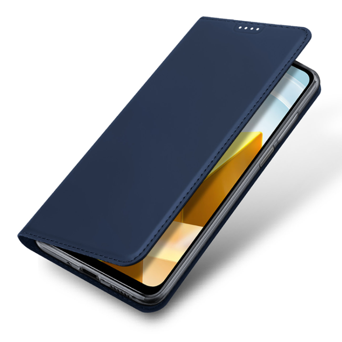 Dux Ducis - Dux Ducis Xiaomi Poco M5 Plånboksfodral Skin Series - Blå