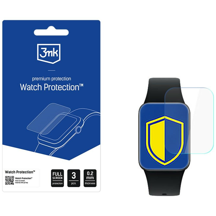 3mk Plastfilm Skärmskydd För Xiaomi Smart Band 10 Pro Arc - Clear