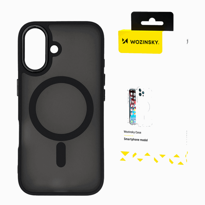 Wozinsky - Wozinsky Galaxy S25 Ultra Mobilskal Magsafe Fashion - Svart