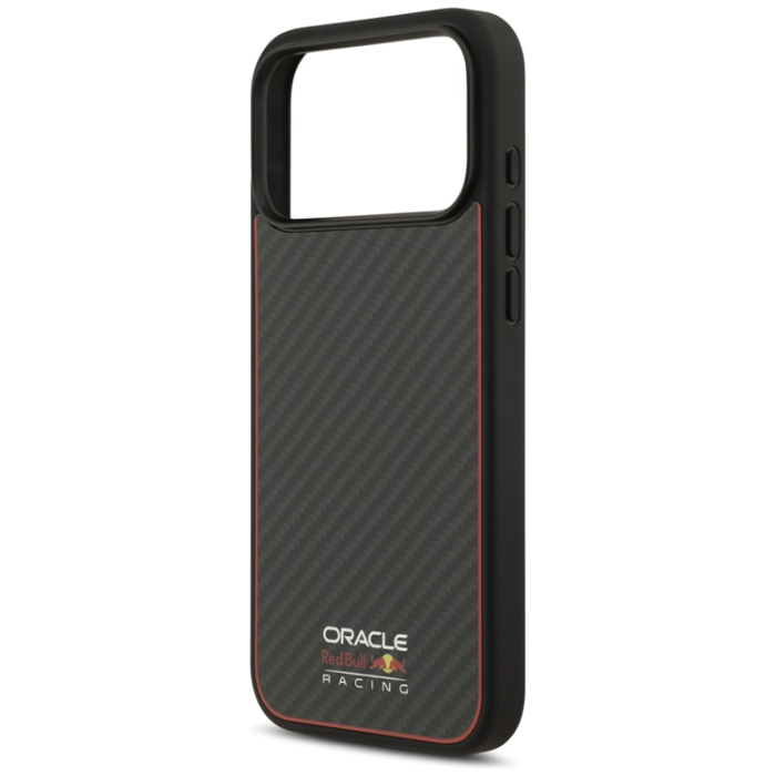 Red Bull - Red Bull Mobilskal För iPhone 17 Pro Max MagSafe Kevlar Logo Matt - Svart