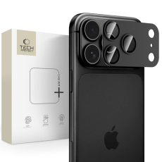 Tech-Protect - Tech-Protect H&auml;rdat Glas Kameraskydd F&ouml;r iPhone 18 Pro Camfull Fit Plus