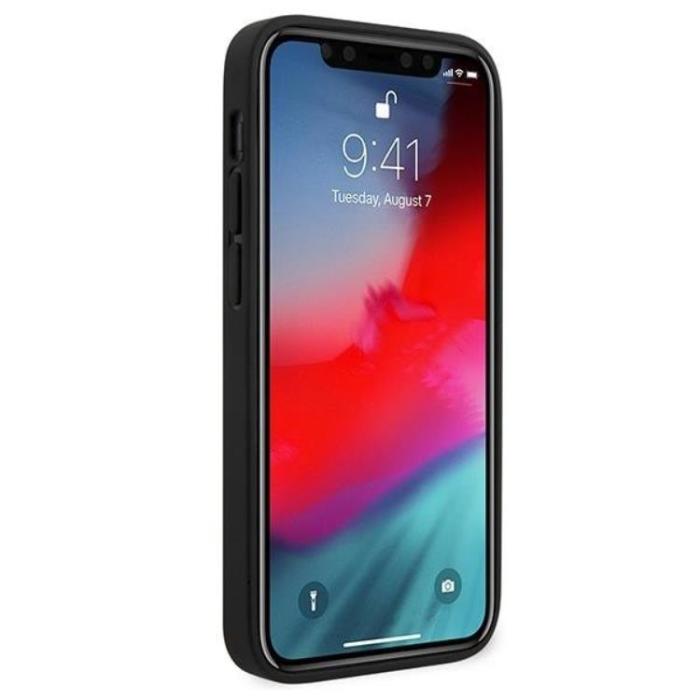 Ferrari - Ferrari Off Track Quilted Skal iPhone 12 Mini - Svart
