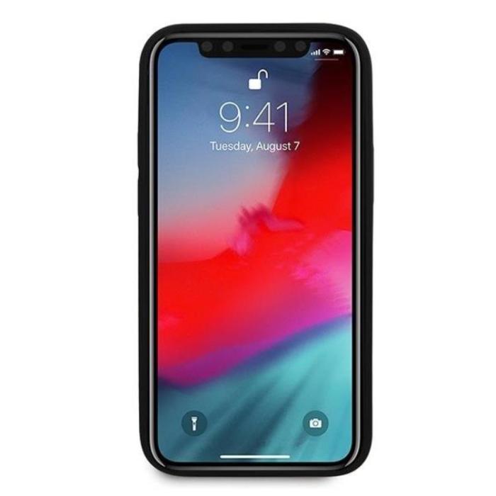Ferrari - Ferrari Off Track Quilted Skal iPhone 12 Mini - Svart