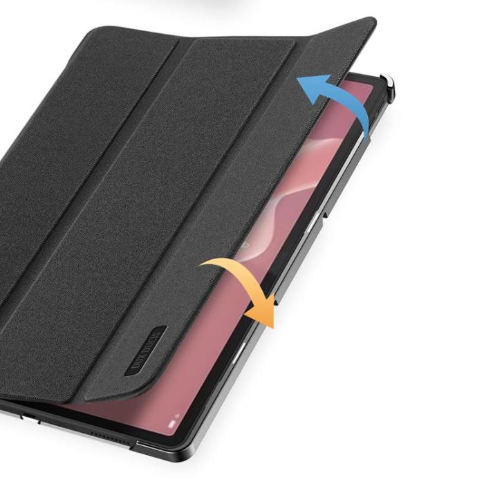 Dux Ducis - Dux Ducis Lenovo Tab P12 Fodral Smart Sleep - Svart