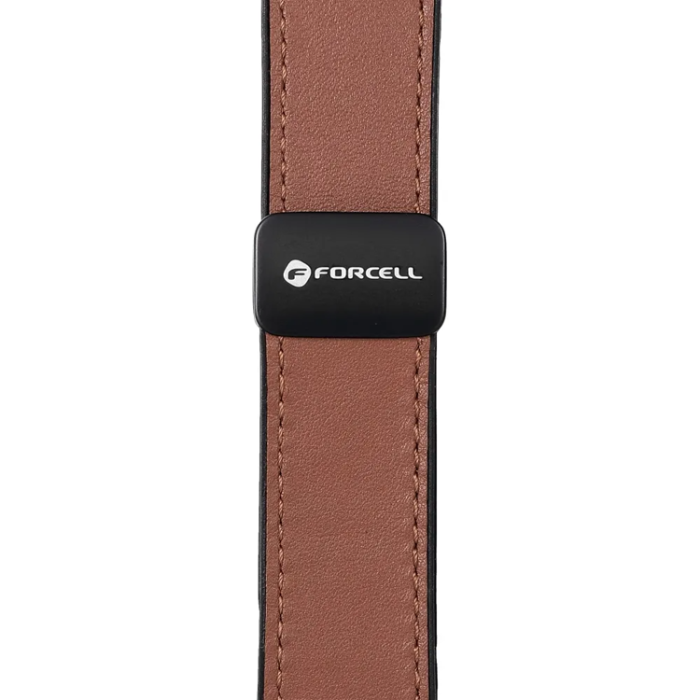 Forcell - Forcell Galaxy Watch 22mm Armband Magnetic - Brun