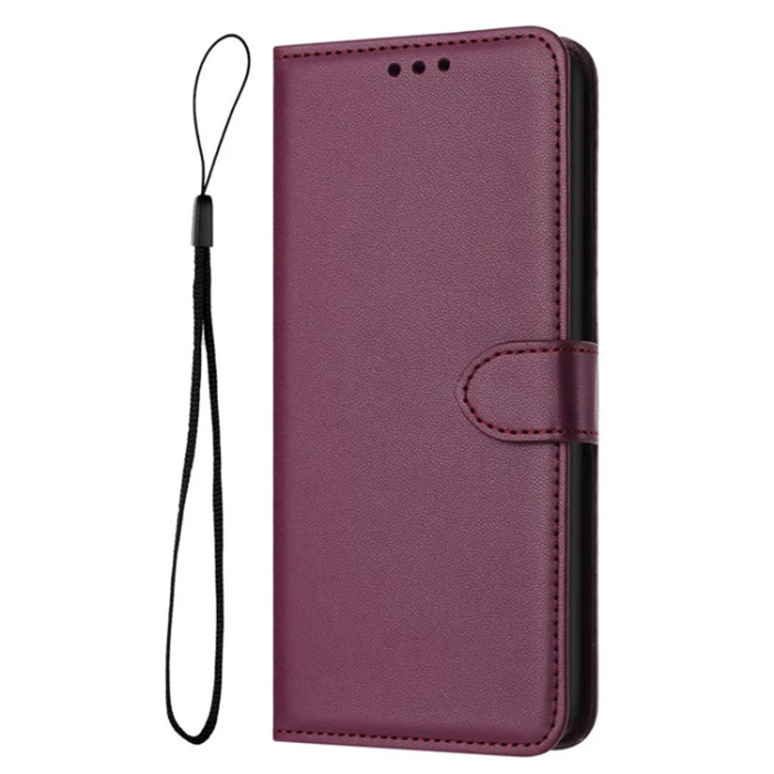 OEM - Galaxy S25 Ultra Plånboksfodral Strap - Lila