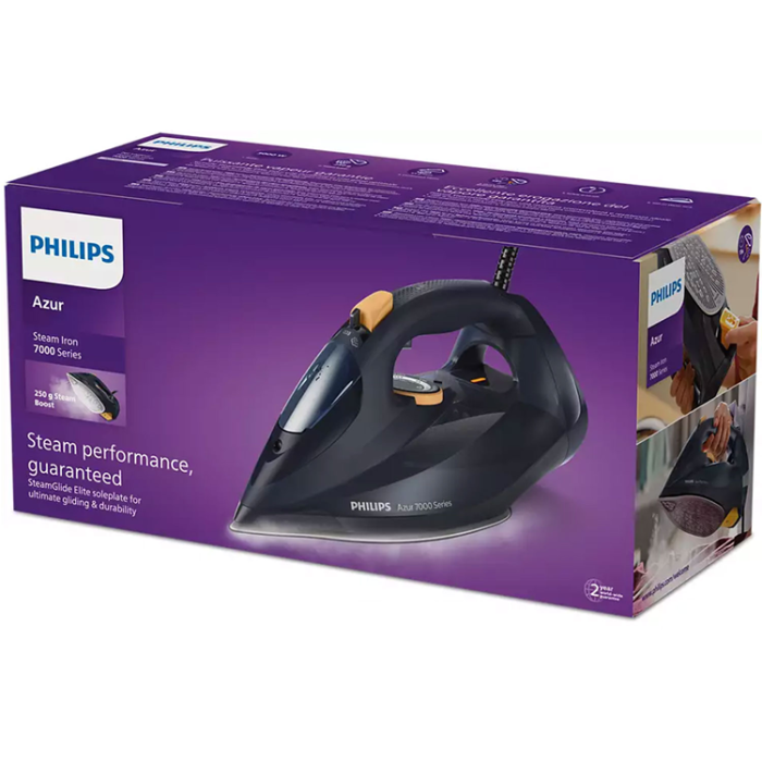 Philips - Philips Ångstrykjärn 7000 Series HV DST7060/21 blått/gult