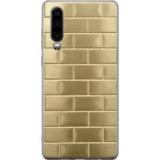 Gustaf - Mobilskal till Huawei P30 med Gyllene Murstenar