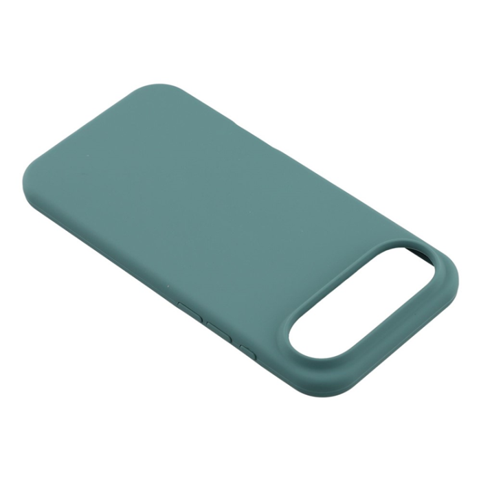 A-One Brand - iPhone Air Mobilskal Solid Silikon Shockproof - Svartgrön