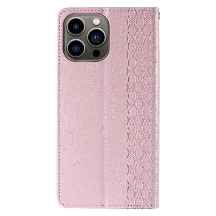 OEM - Galaxy S23 Plus Plånboksfodral Magnet Strap - Röd