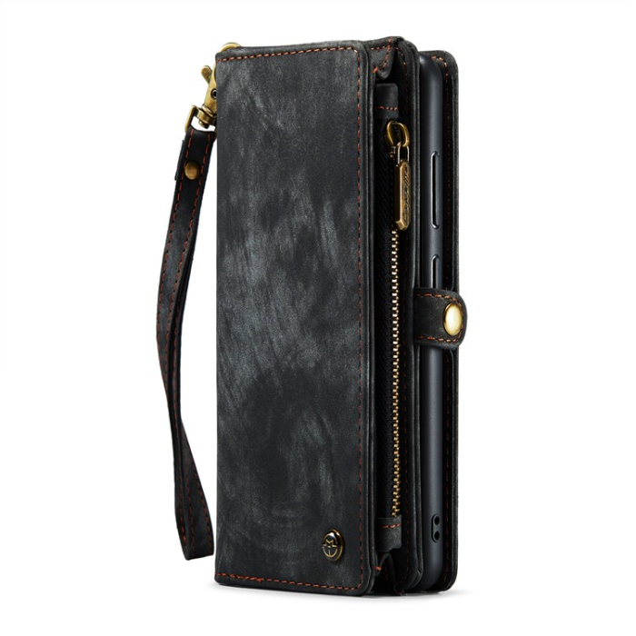 Caseme - Caseme Galaxy S23 Plånboksfodral Detachable - Svart