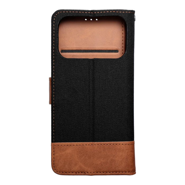 A-One Brand - iPhone 17 Pro Plånboksfodral Jeans - Svart