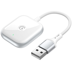 A-One Brand - CarPlay Trådbunden Trådlös Adapter Dongle - Vit