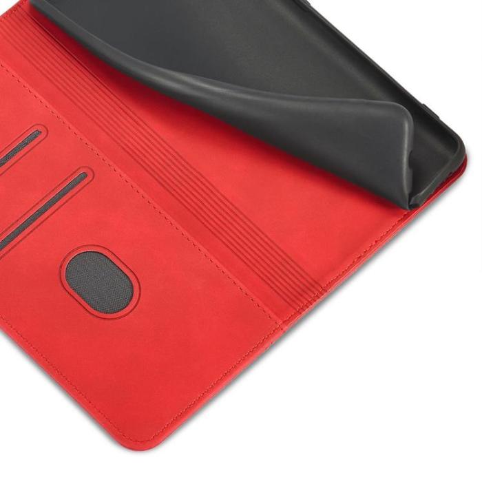 OEM - Galaxy S23 Ultra Plånboksfodral Magnet Fancy - Röd