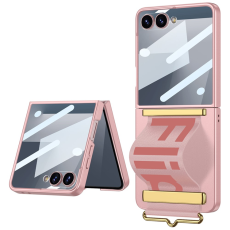 GKK - GKK Galaxy Z Flip 7 Mobilskal med Handledsrem och Skärmskydd