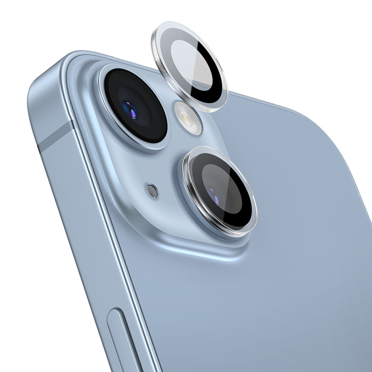 Baseus iPhone 14/14 Plus KameraLinsskydd i Härdat Glas Cleaning kit | 5468 | AlltMobil