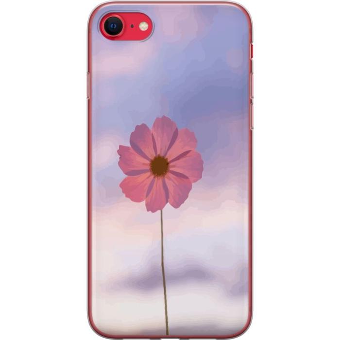 iSecrets - Mobilskal till Apple iPhone SE (2020) med Rosa blomma